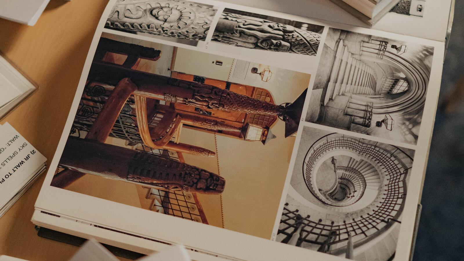 Documents and eyeglasses on a desk, representing workplace archives becoming AI training data