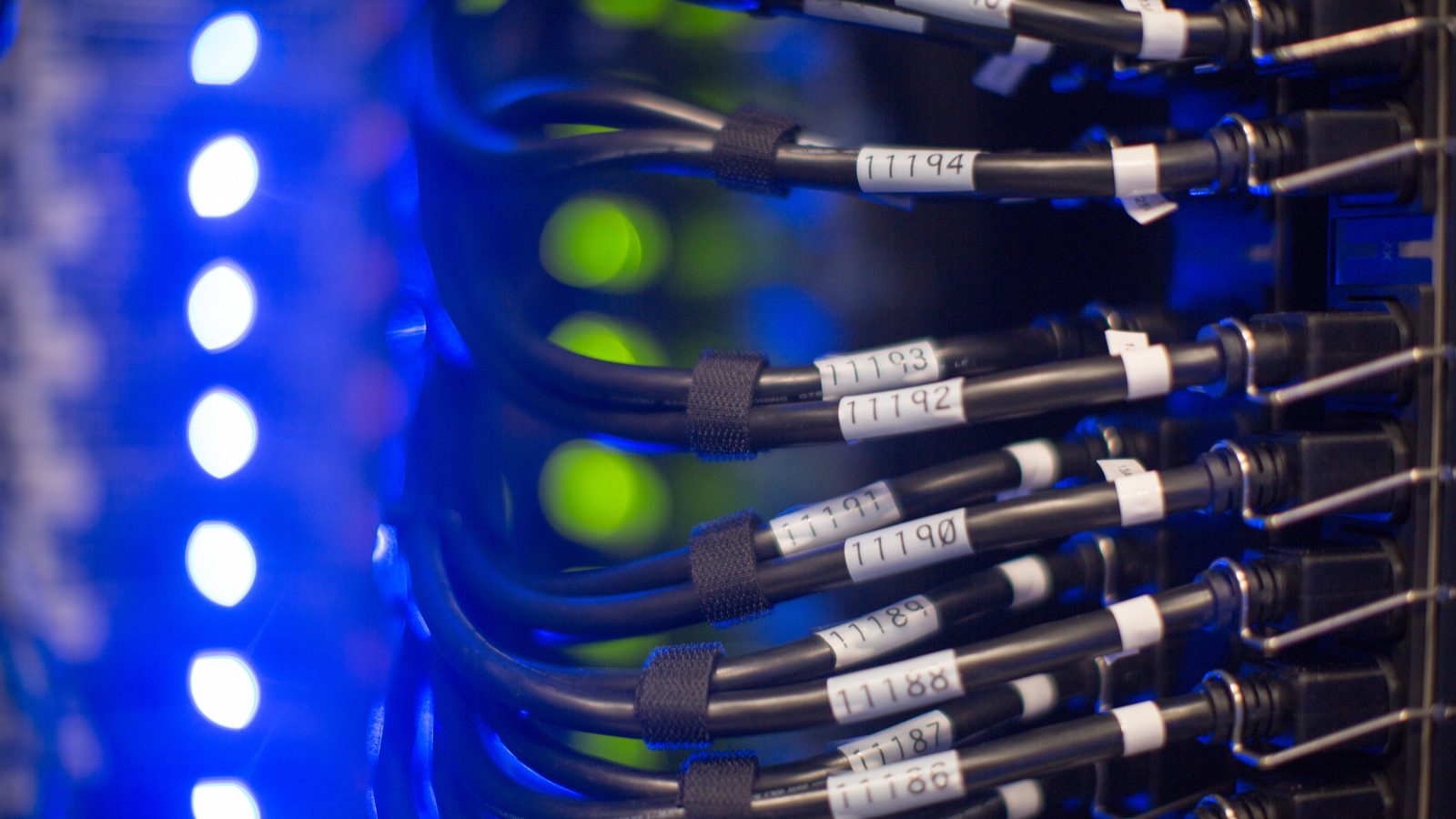 Rack servers with visible network wiring representing self-hosted AI deployment risk